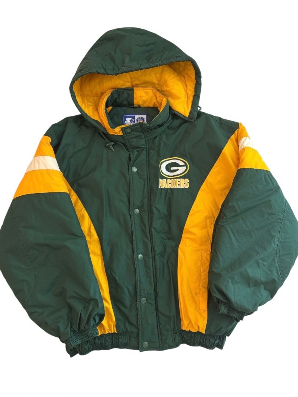 VTG Men’s XL 1990’s Green Bay Packers Starter Jacket Puffer